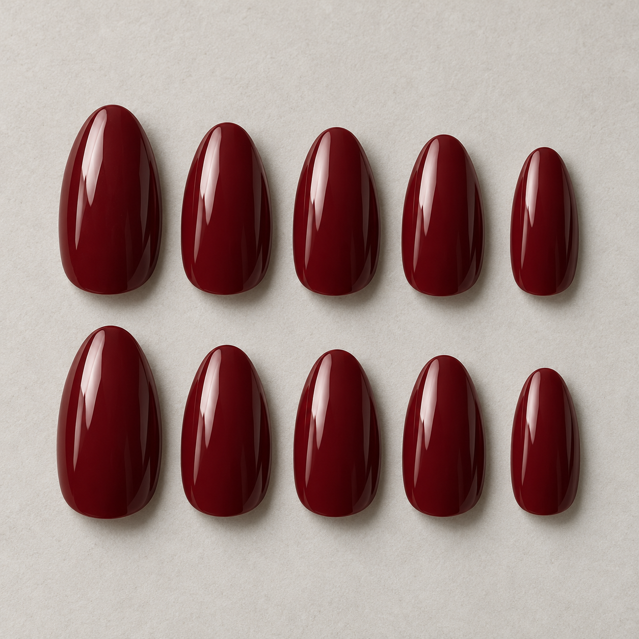 After Dark press-on nail design concept